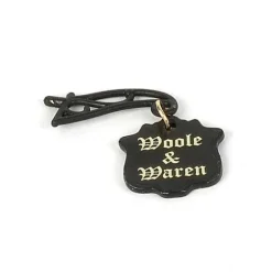 Department 56 Alpine Woolen Mill Woole & Waren Sign