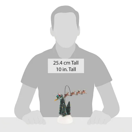 Department 56 Animated Flaming Sleigh Clearance