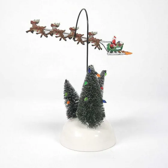 Department 56 Animated Flaming Sleigh Clearance