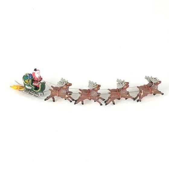 Department 56 Animated Flaming Sleigh & Reindeer Figure Online