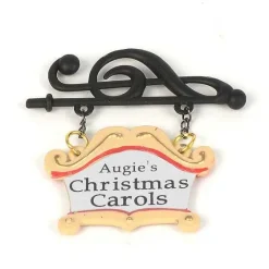 Department 56 Augie's Christmas Carols Sign Discount