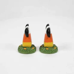 Department 56 Candy Corn Topiaries S/2 Outlet