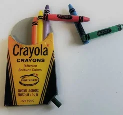 Department 56 Crayola Crayon Store Sign