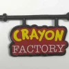 Department 56 Crayon Factory Sign Clearance