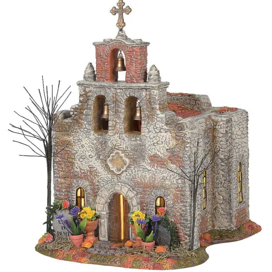 Department 56 Day Of The Dead Church Hot