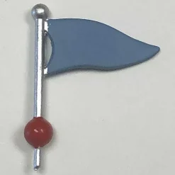 Department 56 Ear Factory Blue Flag