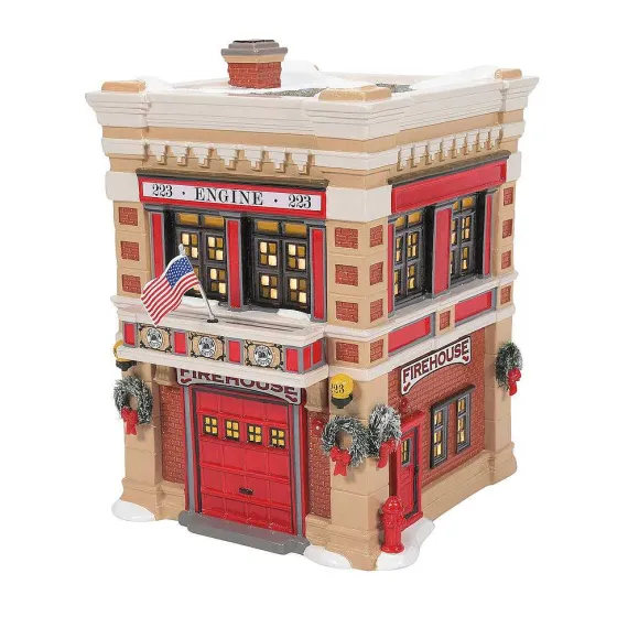 Department 56 Engine 223 Fire House Sale