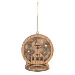 Department 56 Globe With Church Orn Discount