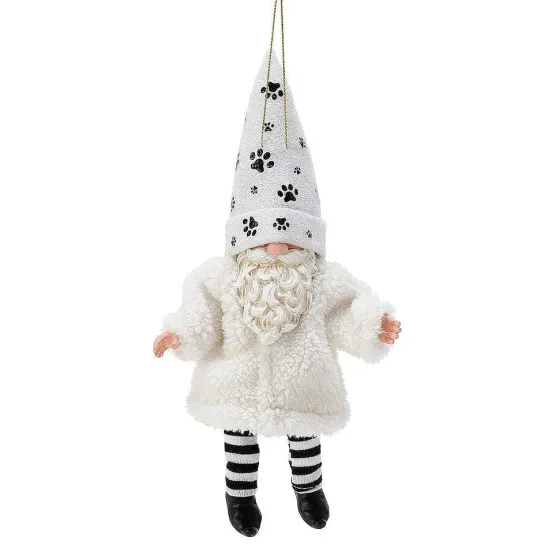 Department 56 Gnome Furry Pet Orn Wht Discount