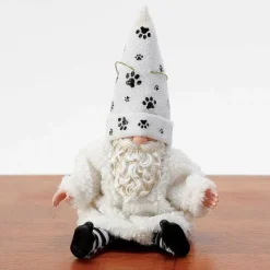 Department 56 Gnome Furry Pet Orn Wht Discount