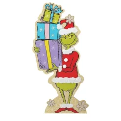 Department 56 Grinch Easel Decor New