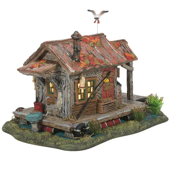 Department 56 Haunted Swamp Shanty Hot