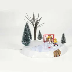 Department 56 Hockey Practice Animated