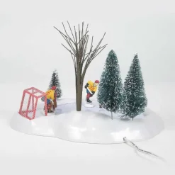 Department 56 Hockey Practice Animated