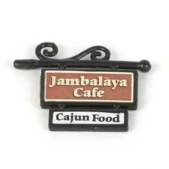 Department 56 Jambalaya Cafe Sign Clearance