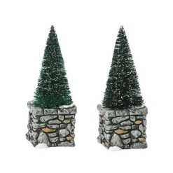 Department 56 Limestone Topiaries Hot