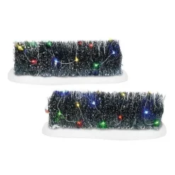 Department 56 Lit Frosted Hedges New