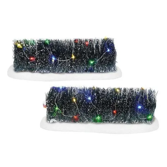 Department 56 Lit Frosted Hedges New