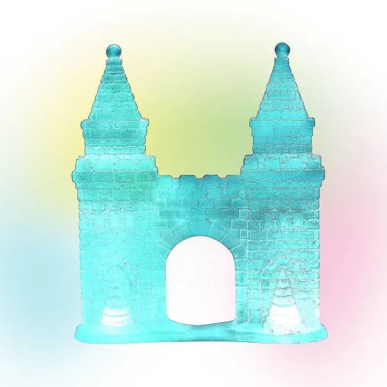 Department 56 Lit Ice Castle Gate Discount