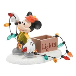 Department 56 Mickey Lights Up Christmas