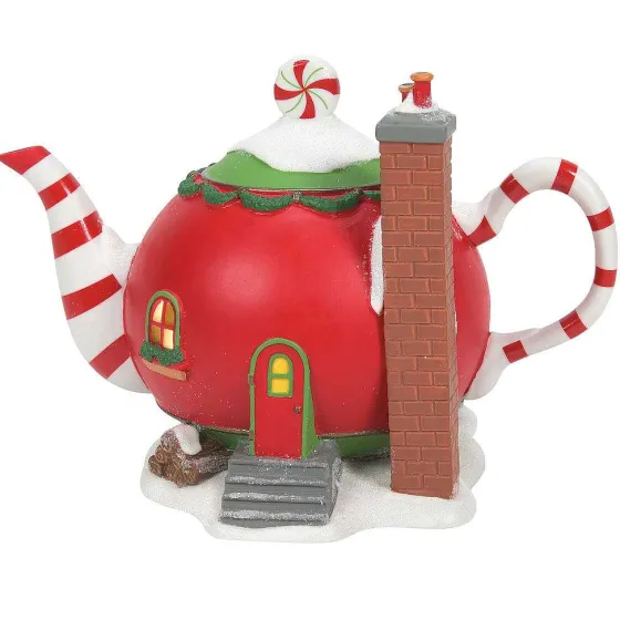 Department 56 Peppermint Tea Shop New