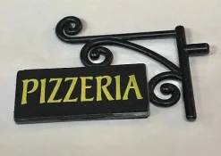 Department 56 Pizzeria Sign New