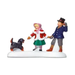 Department 56 Playing With A Puppy Hot