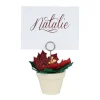 Department 56 Poinsettia Pot Place Card Hldr Online