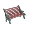 Department 56 Red Wrought Iron Park Bench Online