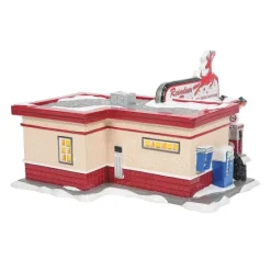 Department 56 Reindeer Gas Station Sale