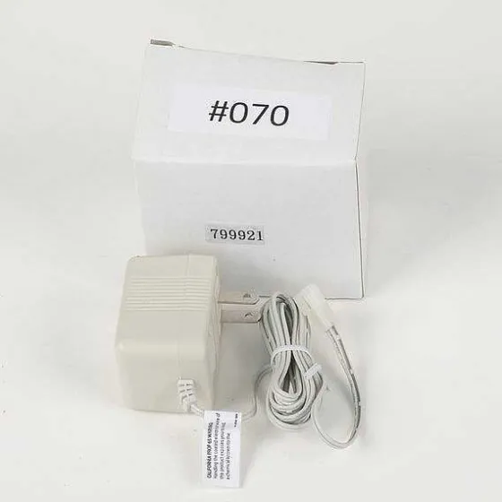 Department 56 Replacement Adapter 12V Ac 350Ma White Male Aux Clip Outlet