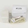 Department 56 Replacement Adapter 4.5V Dc 1000Ma White Female Jack Outlet