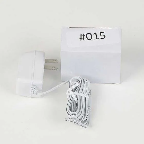 Department 56 Replacement Adapter 3V Dc 300Ma White Female Jack Outlet