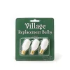 Department 56 Replacement Light Bulb 120V - Set Of 3 New