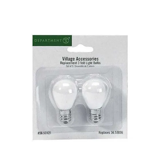 Department 56 Replacement 3.5V Light Bulb-Set Of 2 Outlet