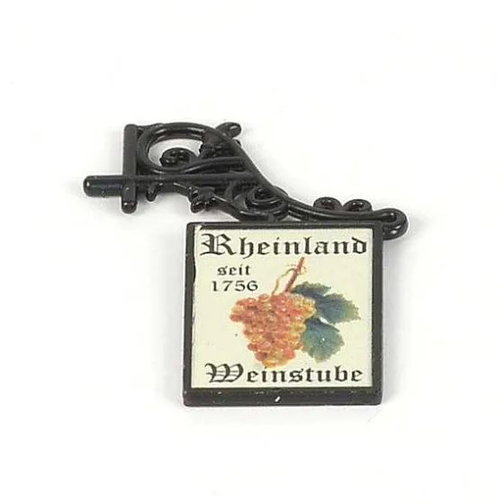 Department 56 Rhineland Weinstaube Sign Outlet