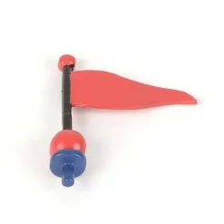 Department 56 Rubber Duck Factory Red Flag Hot