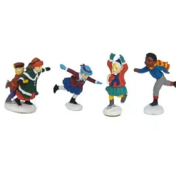 Department 56 Set Of 4 Skaters Outlet