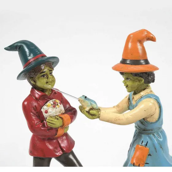 Department 56 The Squirting Frog Trick Hot