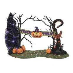 Department 56 Trick Or Treat Lane Entrance Clearance