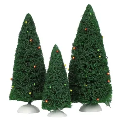 Department 56 Twinkling Lit Trees Green