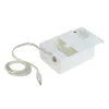 Department 56 White Battery Box-Uses 2 C Batteries Sale