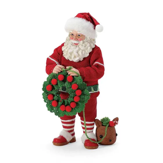 Department 56 Wreath In Progress Discount