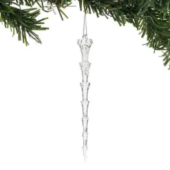 Department 56 Xmbar Clear Icicle Orn Hot